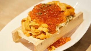 大衆酒場フレンチマン名古屋店 うにとイクラの冷製パスタ(PR TIMES / 有限会社らくちん)