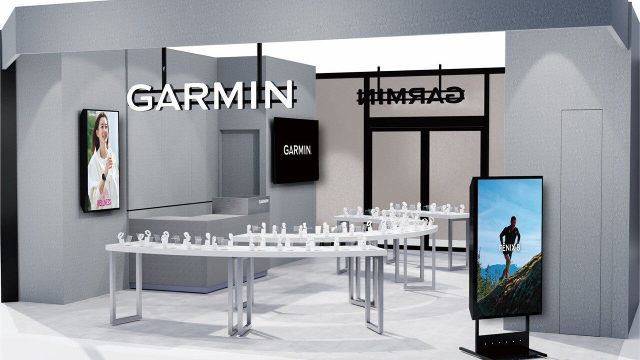 ガーミンストア名古屋 店舗イメージ(出典:PR TIMES)