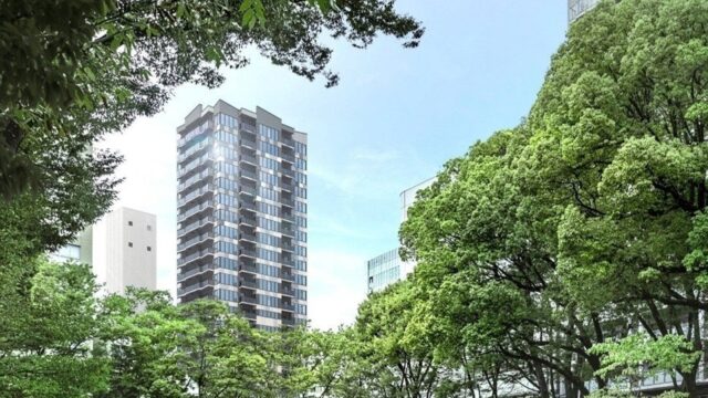 パークタワー栄 外観完成予想CG 三井不動産レジデンシャル