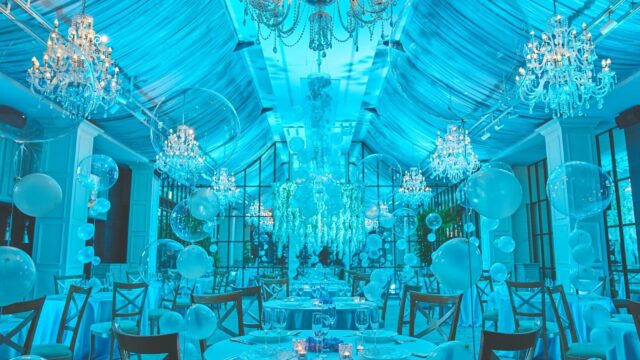Ristrante Mare Blu 会場装飾イメージ ストリングスホテル名古屋